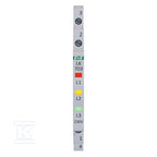 Lampka kontroli zasilania 3xLED czerwona, żółta, zielona, slim 1/3 modułu LK-703K