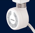 Grzałka grzejnikowa Onnline MOA 300W biała RAL 9016, kabel spiralny z wtyczką (biały 1,5m)