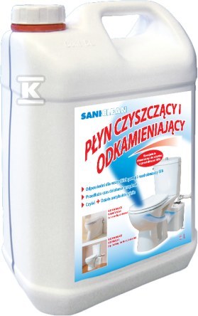 Płyn czyszczący - dezynfekcji sanitarnej 5l Saniclean