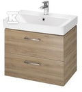 Zestaw meblowy B280 Lara Mille 60 slim orzech (szafka+umywalka)