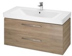 Zestaw meblowy B349 Lara Mille 80 orzech (szafka+umywalka)