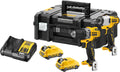 12V XR Zestaw dwóch narzędzi bezszczotkowych - 2 X 3 Ah DCK2110L2T-QW
