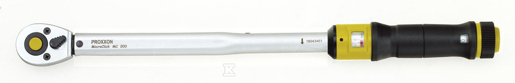 Klucz dynamometryczny 40 - 200 Nm PROXXON MicroClick MC 200, 1/2 cala