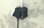 Gniazdo pojedyncze z uziemieniem 2P+Z, zaciski automatyczne, mechanizm 16A-250V~- antracyt, NOWE PLEXO 55