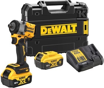 DeWalt 18V XR Klucz udarowy 1/2" 2 X 2Ah