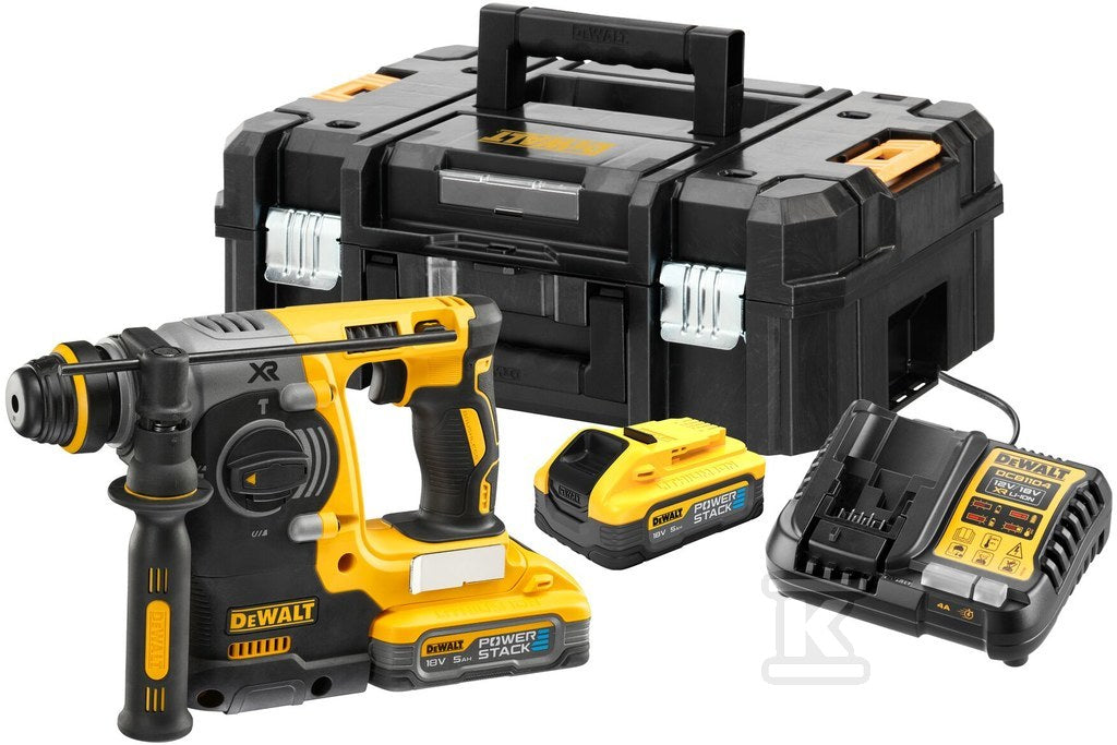 18V XR Młotowiertarka SDS-Plus 24mm 2 X 5Ah DCH273H2T-QW