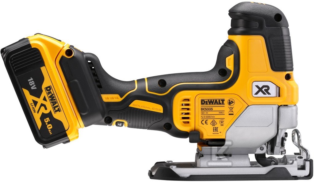 DeWalt 18V XR Wyrzynarka z uchwytem za korpus 2 X 5Ah
