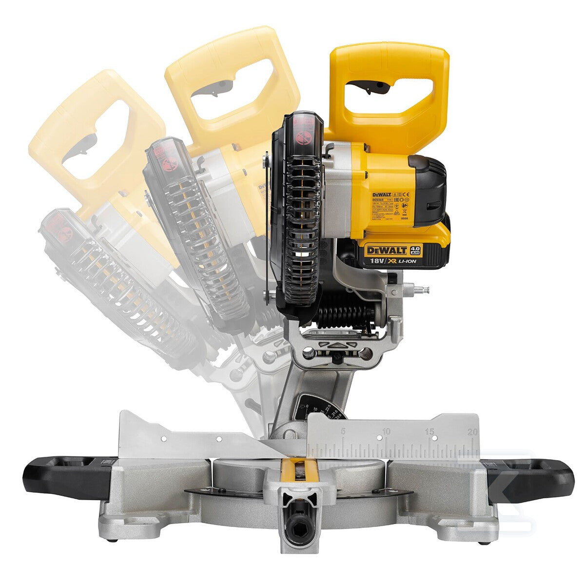 DeWalt 18V XR Pilarka ukosowa 184mm