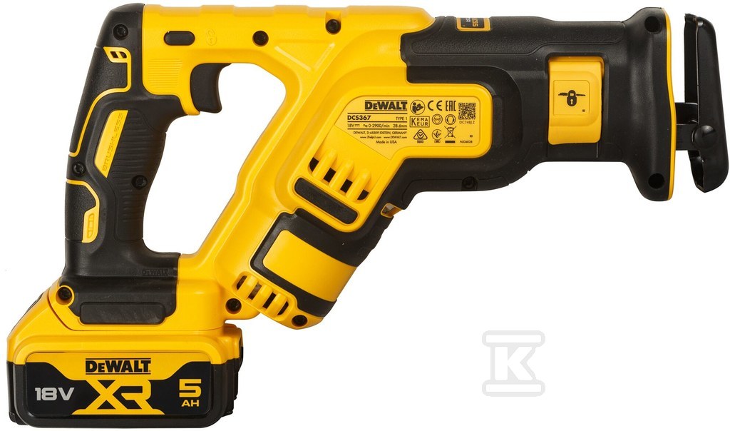 DeWalt 18V XR Pilarka szablowa 2 X 5Ah
