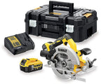 DeWalt 18V XR Pilarka tarczowa 165mm 2 X 5Ah