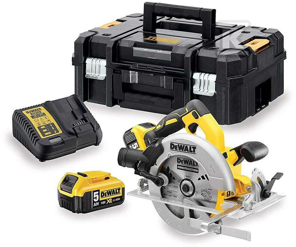 DeWalt 18V XR Pilarka tarczowa 165mm 2 X 5Ah
