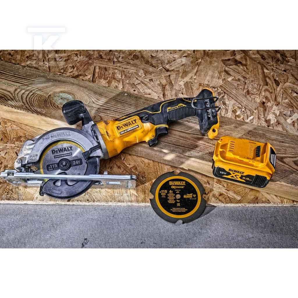 DeWalt 18V XR Kompaktowa Pilarka tarczowa 115mm