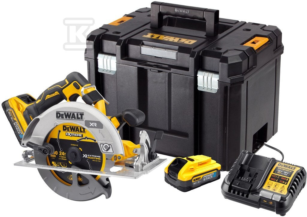 18V XR FLEXVOLT ADVANTAGE Pilarka tarczowa 190mm 15x 5Ah DCS573H2T-QW