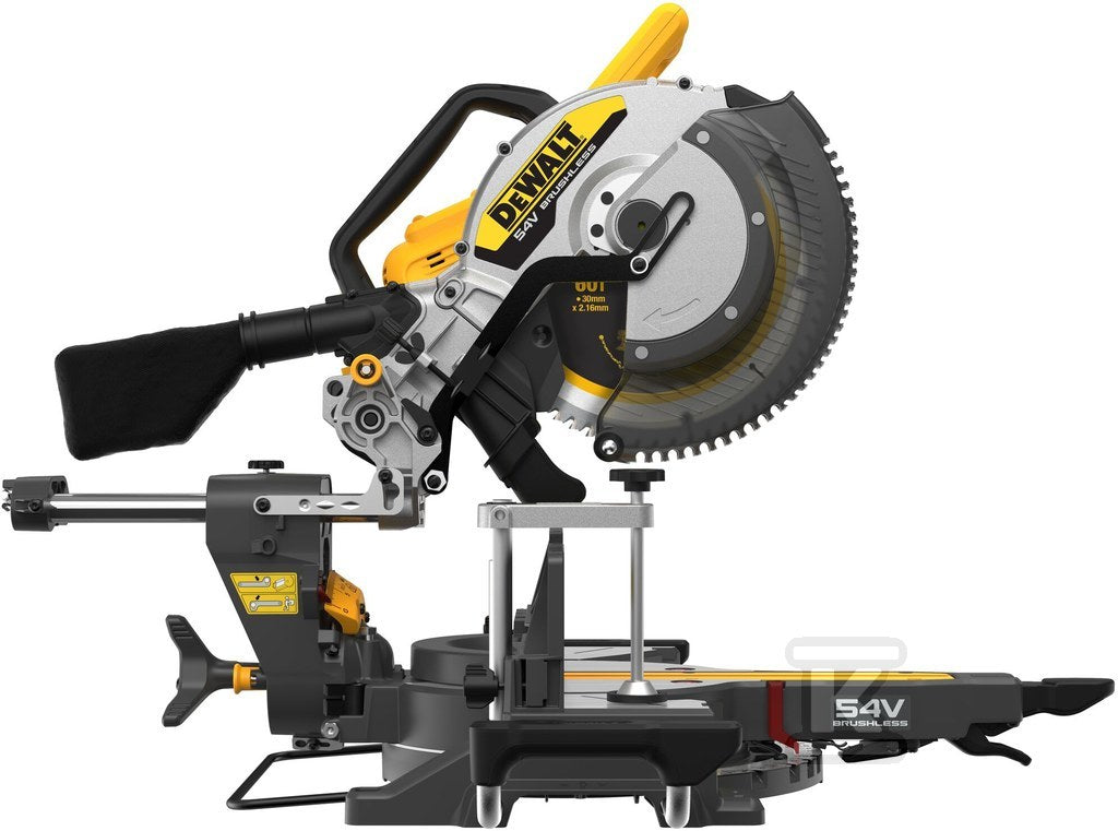 DeWalt 54V XR FV Pilarka ukosowa 305mm