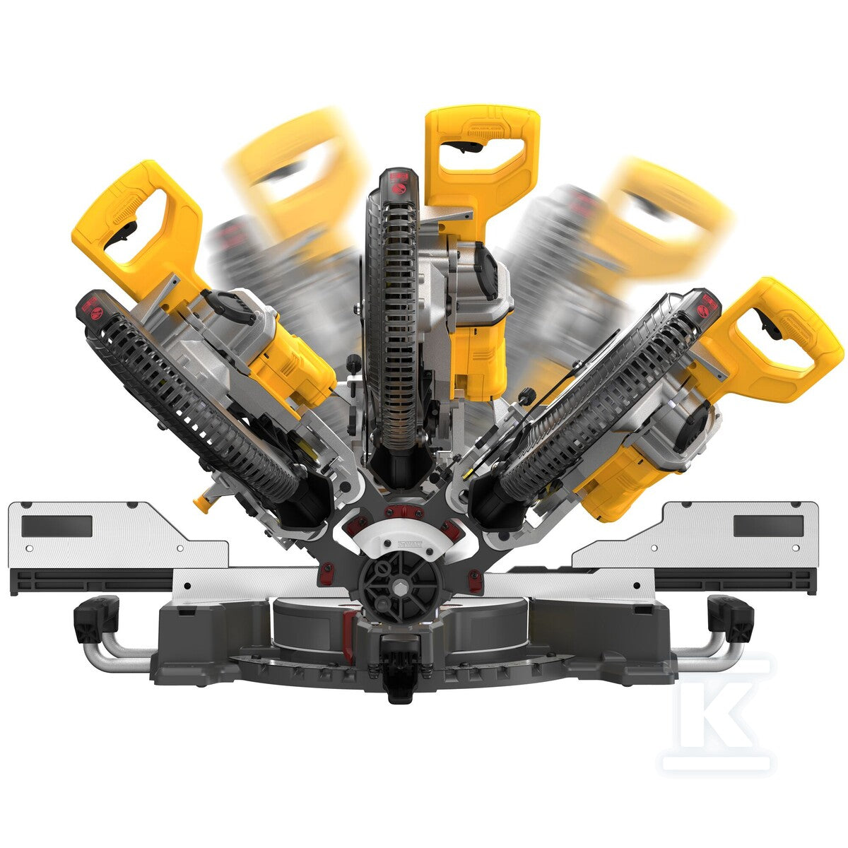 DeWalt 54V XR FV Pilarka ukosowa 305mm