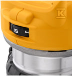 DeWalt 18V XR Frezarka 8 MM (1/4")