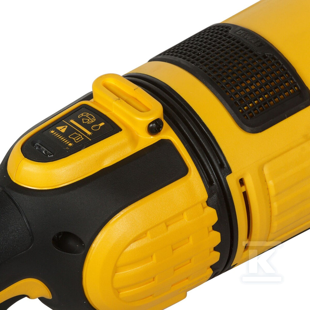 Szlifierka kątowa 230 mm, 2600 W o łagodnym rozruchu, z zabezpieczeniem DWE4579-QS