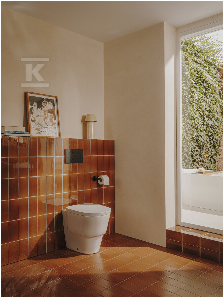 Miska WC TURA stojąca przyścienna Rimless 50 cm