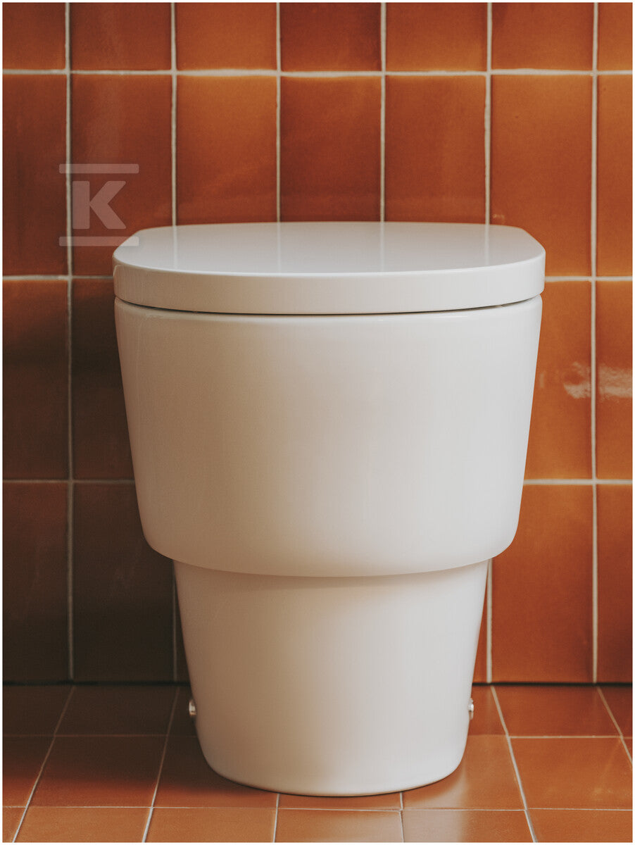 Miska WC TURA stojąca przyścienna Rimless 50 cm