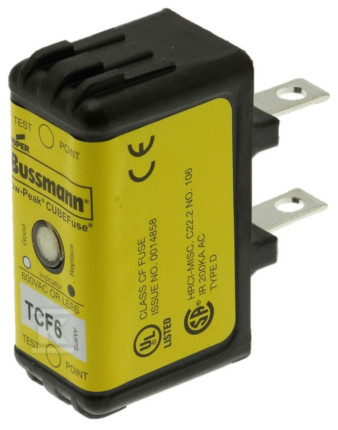 Bezpiecznik TCF6 serii Eaton Bussmann