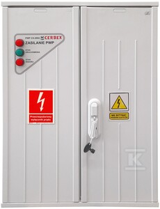 Wyłącznik prądu przeciwpożarowy CX2004-R-3P-400A-BK-OPDP-KS2.W