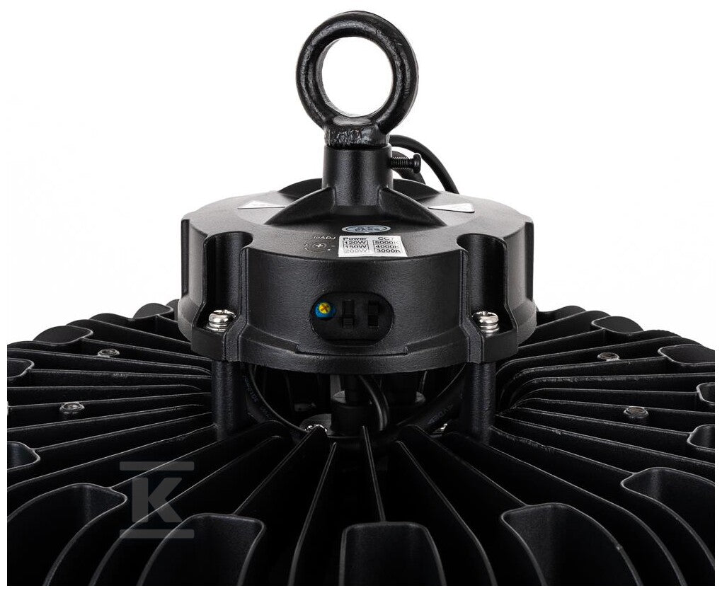 Oprawa V-TAC LED High Bay LIFUD DRIVER 0-10V 160Lm/W 120W/150W/200W VT-90202 3000K+4000K+5000K 27000lm 5 Lat Gwarancji