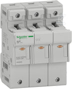 Podstawa bezpiecznikowa, Acti9 SBI, 3P, 50A, rozmiar wkładki 14 x 51 mm, SBI-50-3
