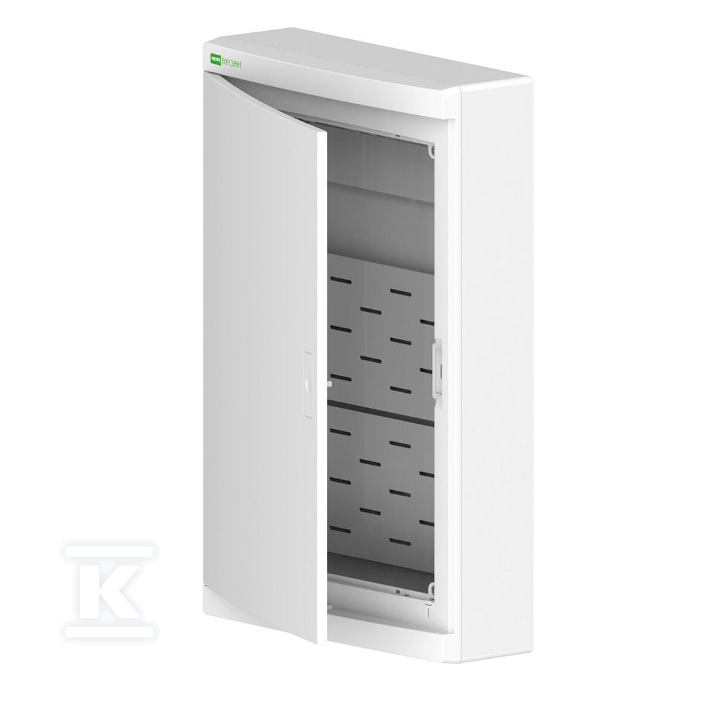 Rozdzielnica natynkowa multimedialna ELEGANT 3x12 biała IP40