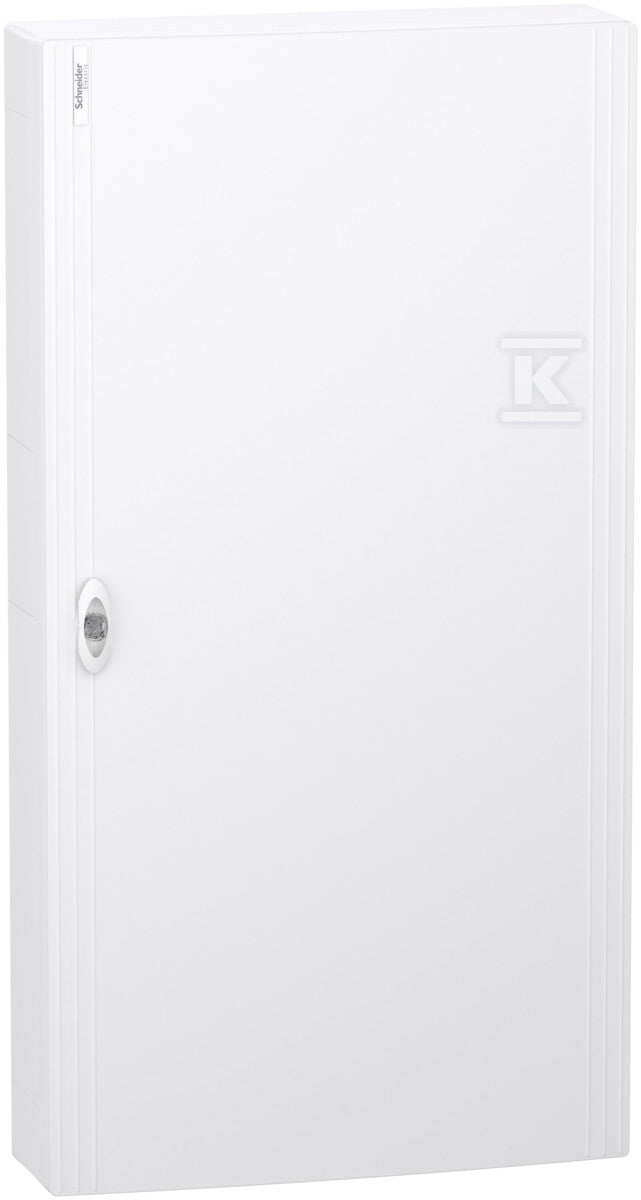 Obudowa PrismaSeT XS PSXS-6-24-NT-B, natynkowa, drzwi białe, 6 rzędów, 24 moduły w rzędzie, IP40, IK09