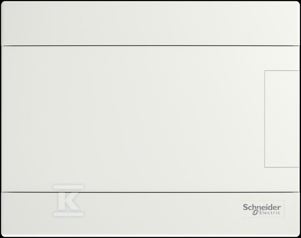 Obudowa podtynkowa, Easy9 EU IP40 EZ9EU-1-8-PT-P drzwi białe 1 rząd 8 modułów/rząd