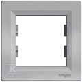 Ramka 1-krotna, aluminium ASFORA
