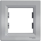 Ramka 1-krotna, aluminium ASFORA