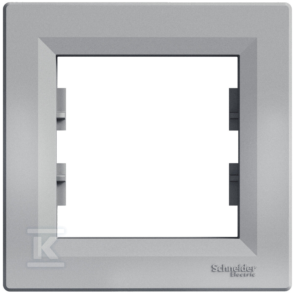 Ramka 1-krotna, aluminium ASFORA
