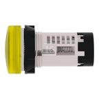 Lampka sygnalizacyjna bez żarówki 250V żółty
