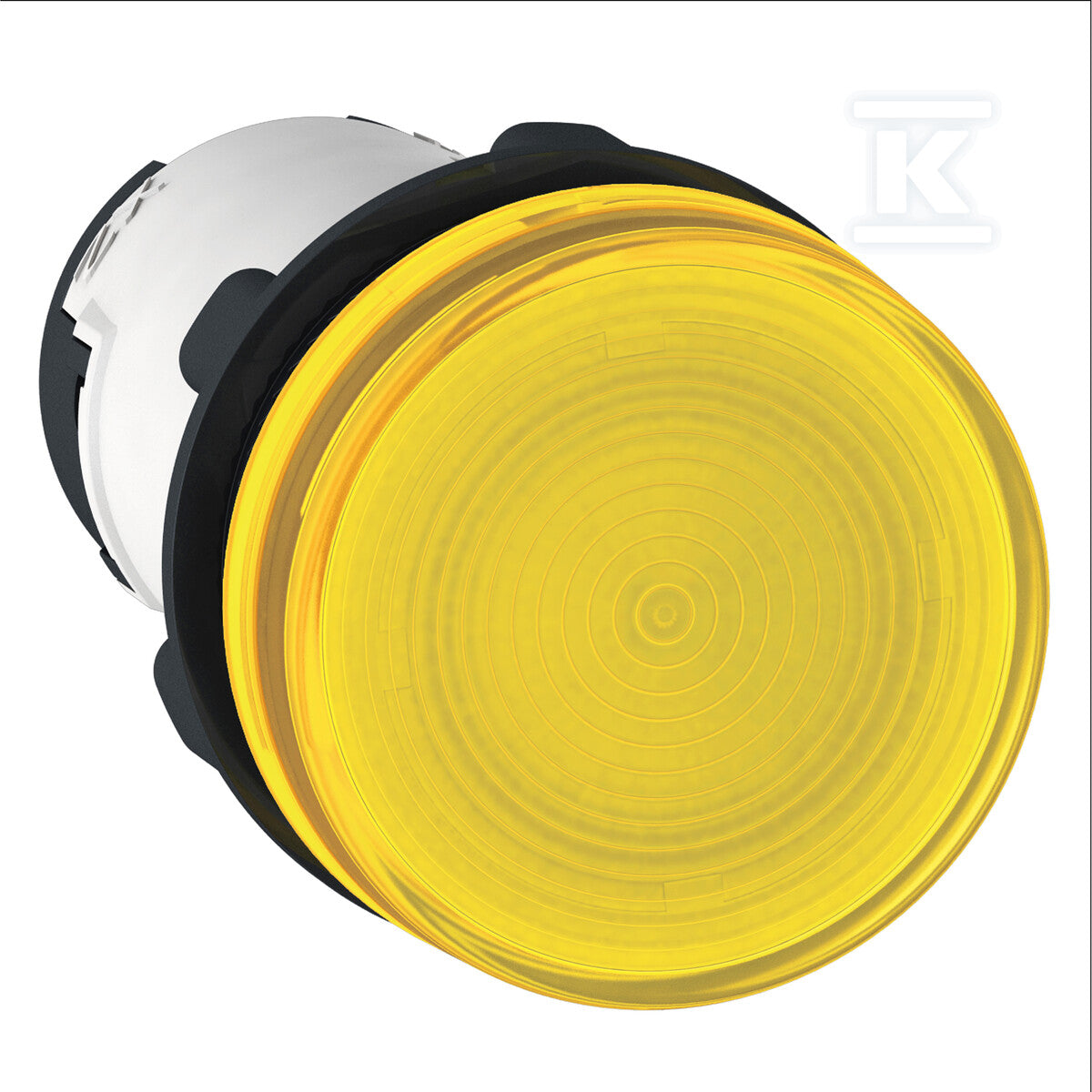 Lampka sygnalizacyjna bez żarówki 250V żółty