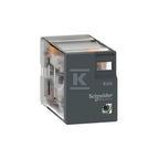 Wtyczka przekaźnika Zelio RXM2L 2 C/O 230 V AC 5 A miniaturowa z diodą LED