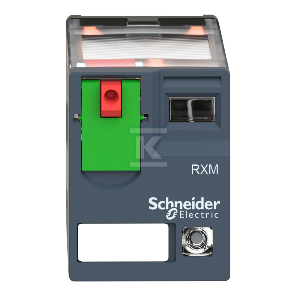 Przekaźnik pomocniczy wtykowy miniaturowy 6A, 230VAC,LED, 4 styki przełączne
