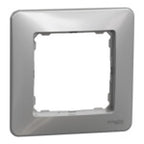 Ramka 2-krotna, srebrne aluminium SEDNA DESIGN