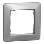 Ramka 2-krotna, srebrne aluminium SEDNA DESIGN
