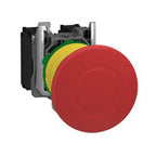Stop bezpieczeństwa odryglowanie przez pociagnięcie NO+NC F40 Push Pull XB4BT845