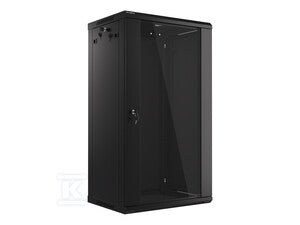 Szafa instalacyjna RACK wisząca 19" 22U 600x450 szara (flat pack) V2