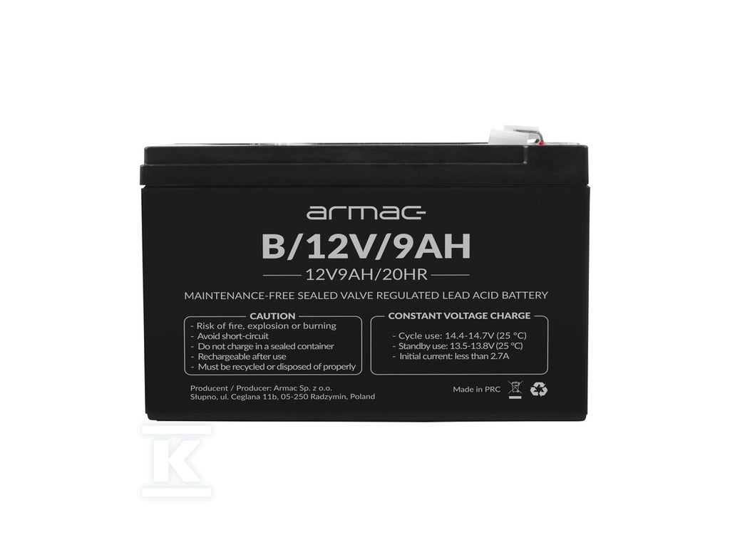 UPS bateria universal UPS battery Armac vrla agm 12v/9ah