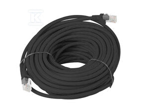 Patchcord KAT.5E UTP 15M czerwony fluke passed