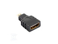 Adapter HDMI(f)->HDMI MINI(m) czarny