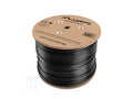 Kabel LAN FTP KAT.6 305M DRUT outdoor żelowany CU czarny fluke passed