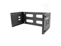Uchwyt ścienny RACK 19" 8U 497x400/240 czarny