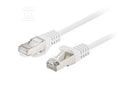 Patchcord KAT.6 FTP 1M czarny fluke passed