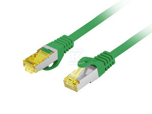 Patchcord KAT.6 A S/FTP LSZH CU 2M żółty fluke passed