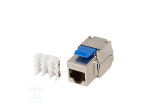 Moduł keystone gniazdo beznarzędziowy RJ45 KAT.8.1 FTP