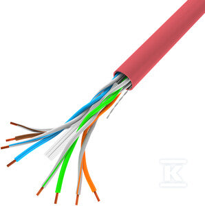 Kabel LAN UTP 1GB/S 305M DRUT CCA niebieski